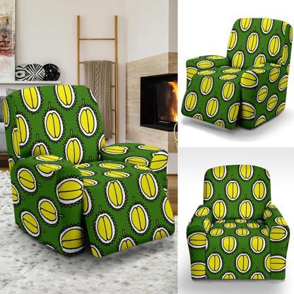 Durian Pattern Print Design DR01 Recliner Slipcover-JORJUNE.COM