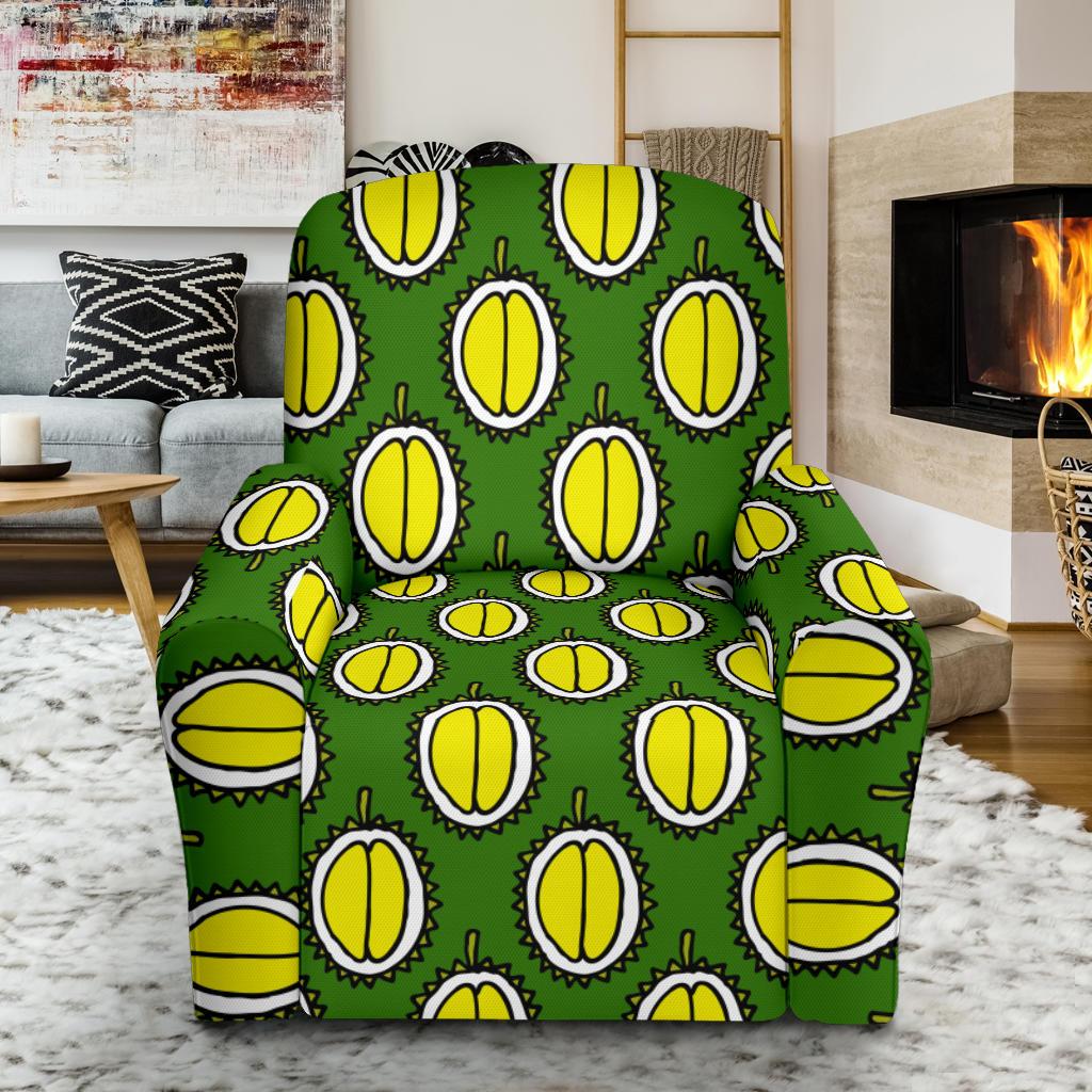 Durian Pattern Print Design DR01 Recliner Slipcover-JORJUNE.COM