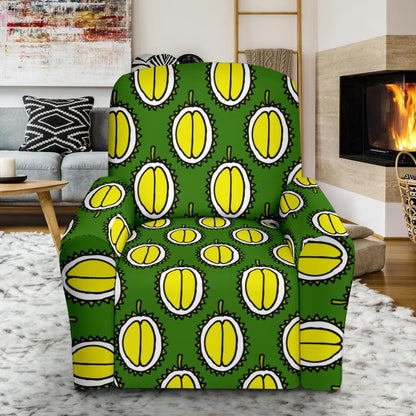 Durian Pattern Print Design DR01 Recliner Slipcover-JORJUNE.COM