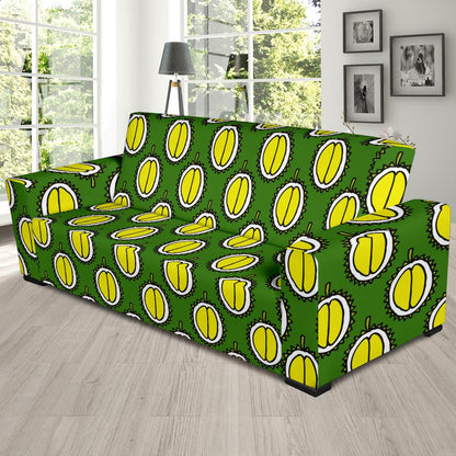 Durian Pattern Print Design DR01 Sofa Slipcover-JORJUNE.COM