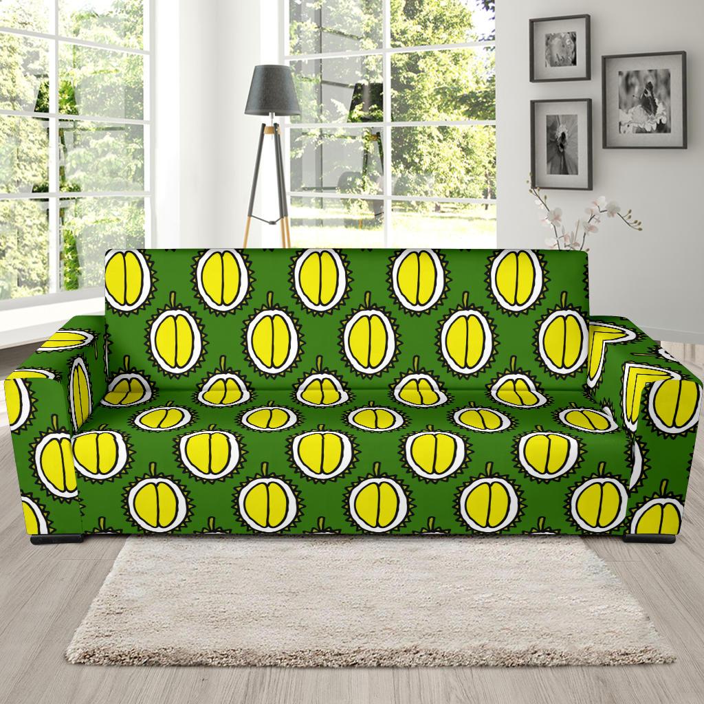 Durian Pattern Print Design DR01 Sofa Slipcover-JORJUNE.COM