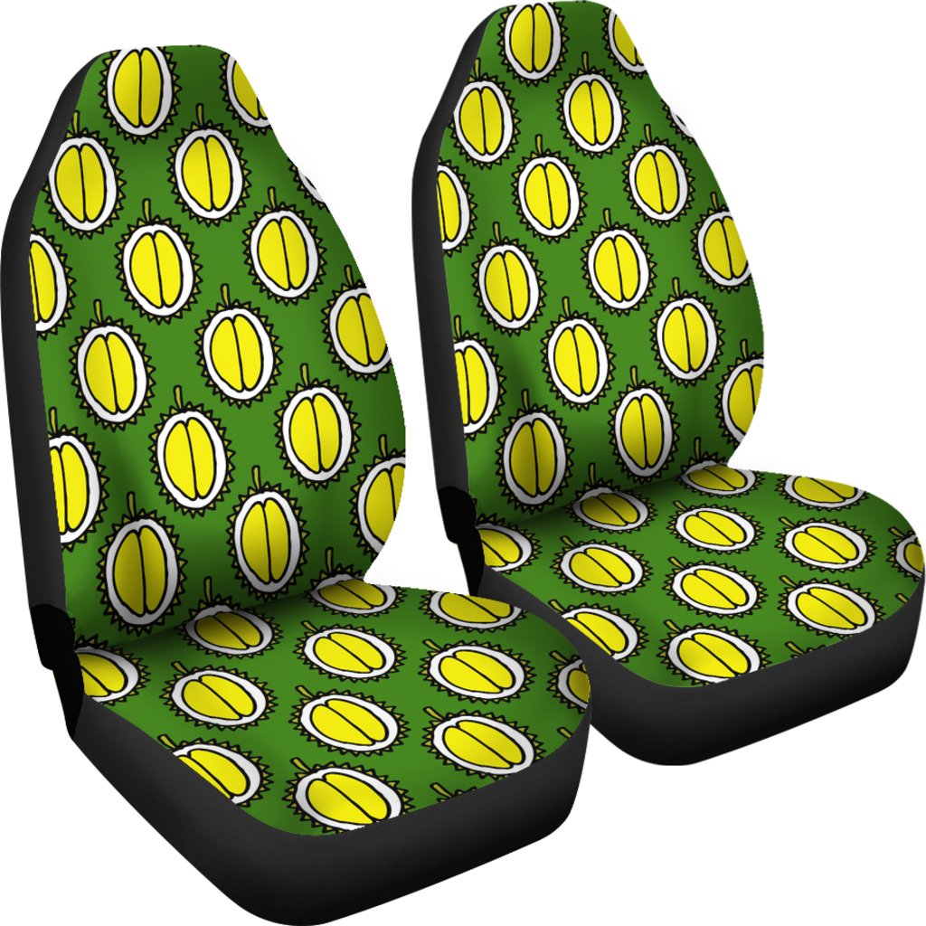 Durian Pattern Print Design DR01 Universal Fit Car Seat Covers-JorJune