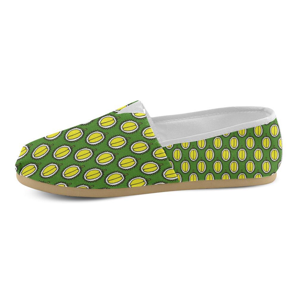 Durian Pattern Print Design DR01 Women Casual Shoes-JorJune.com