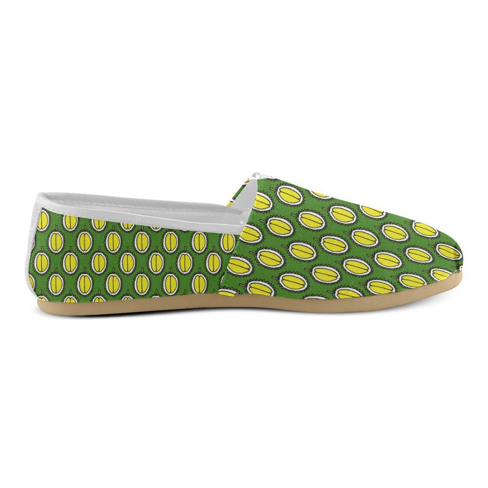 Durian Pattern Print Design DR01 Women Casual Shoes-JorJune.com