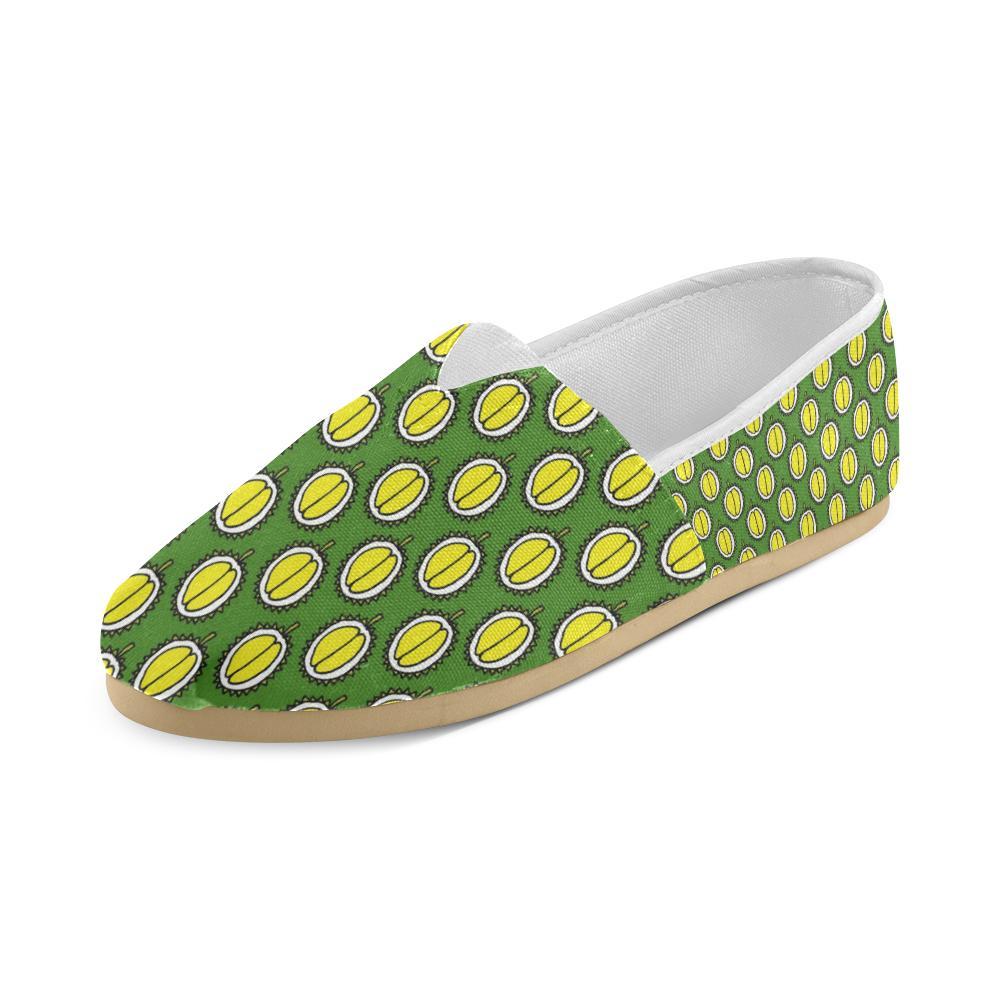 Durian Pattern Print Design DR01 Women Casual Shoes-JorJune.com