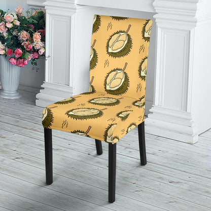 Durian Pattern Print Design DR02 Dining Chair Slipcover-JORJUNE.COM