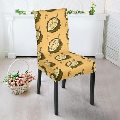 Durian Pattern Print Design DR02 Dining Chair Slipcover-JORJUNE.COM
