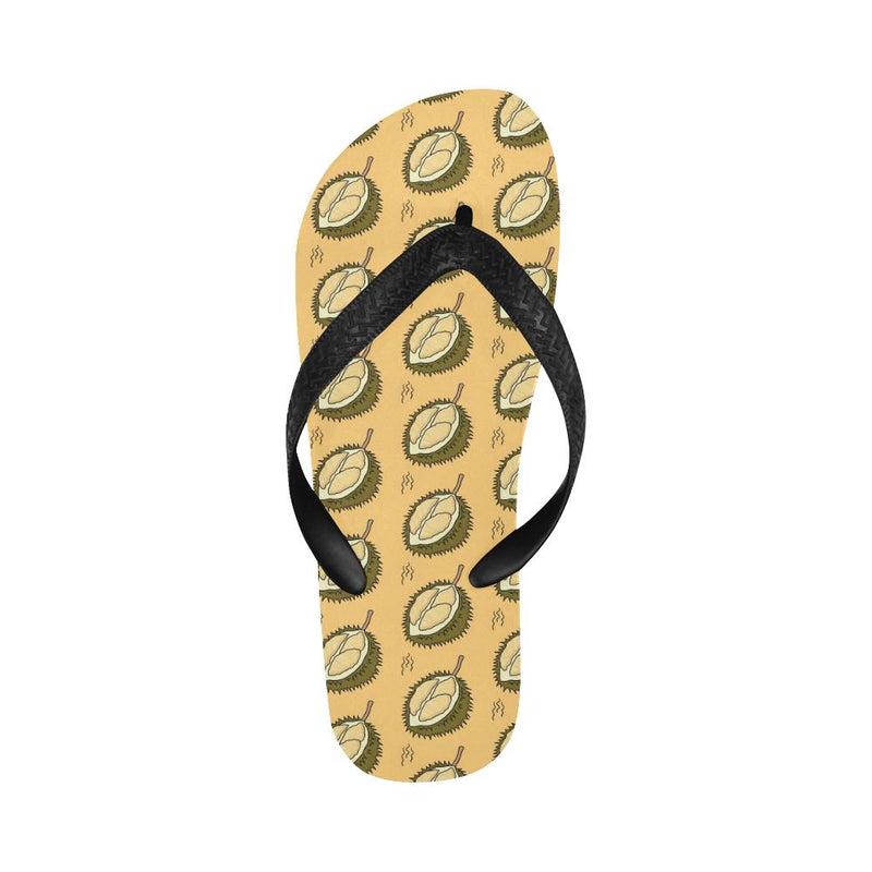 Durian Pattern Print Design DR02 Flip Flops-JorJune