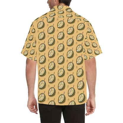 Durian Pattern Print Design DR02 Men Hawaiian Shirt-JorJune