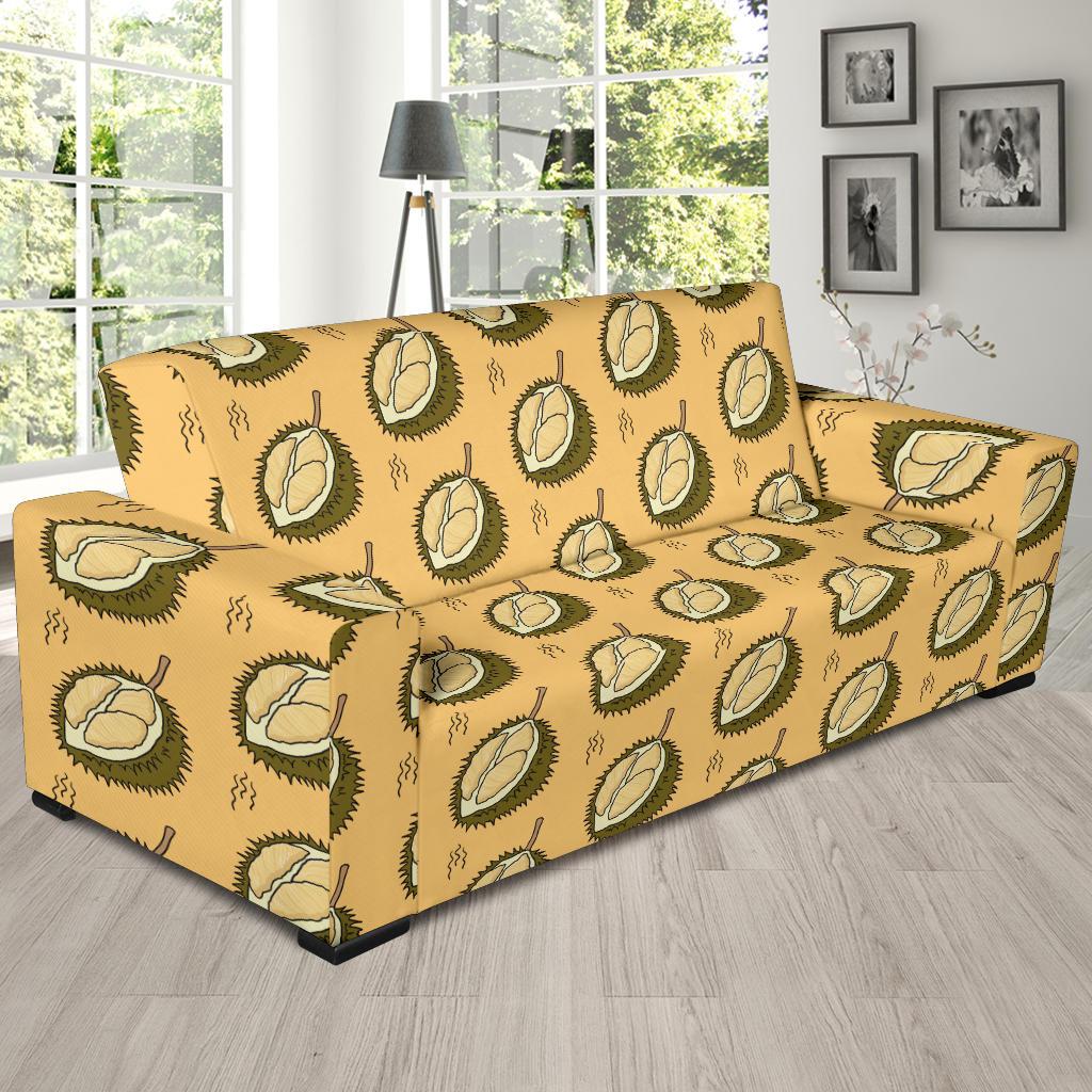 Durian Pattern Print Design DR02 Sofa Slipcover-JORJUNE.COM
