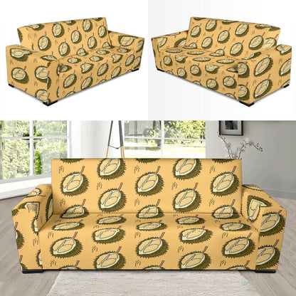 Durian Pattern Print Design DR02 Sofa Slipcover-JORJUNE.COM