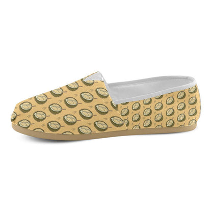 Durian Pattern Print Design DR02 Women Casual Shoes-JorJune.com