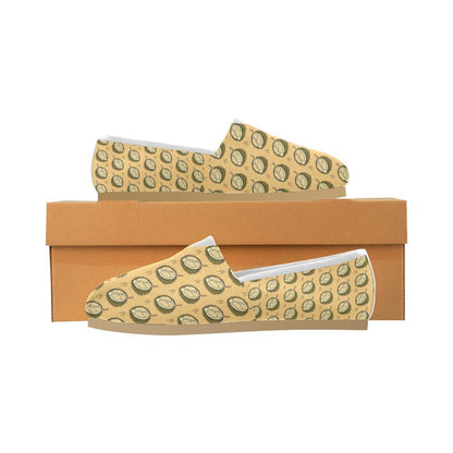 Durian Pattern Print Design DR02 Women Casual Shoes-JorJune.com