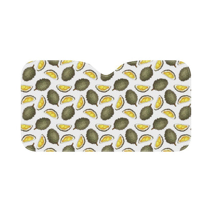 Durian Pattern Print Design DR03 Car Sun Shade-JorJune