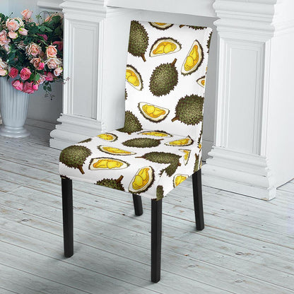 Durian Pattern Print Design DR03 Dining Chair Slipcover-JORJUNE.COM