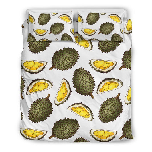 Durian Pattern Print Design DR03 Duvet Cover Bedding Set-JORJUNE.COM