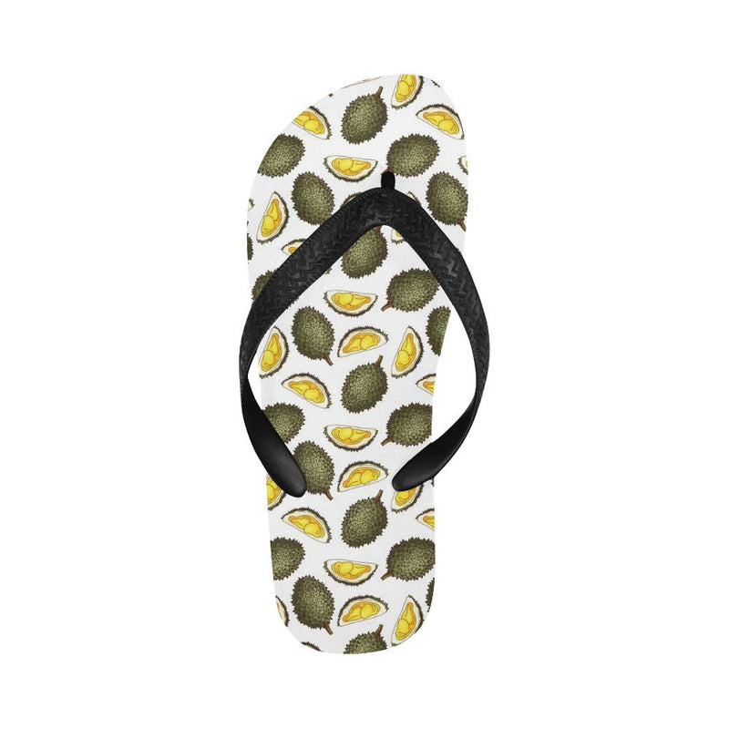 Durian Pattern Print Design DR03 Flip Flops-JorJune