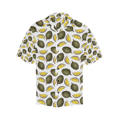 Durian Pattern Print Design DR03 Men Hawaiian Shirt-JorJune