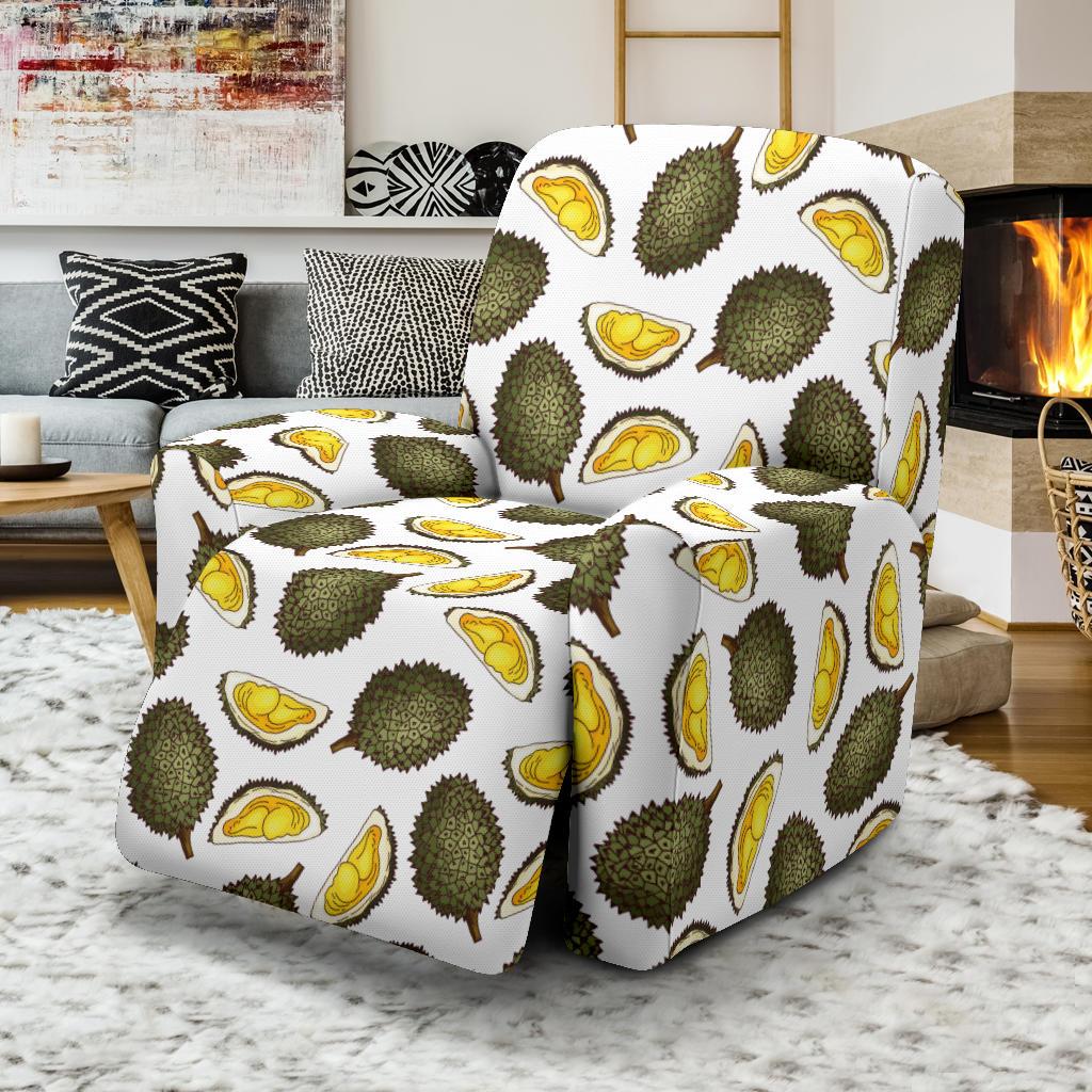 Durian Pattern Print Design DR03 Recliner Slipcover-JORJUNE.COM
