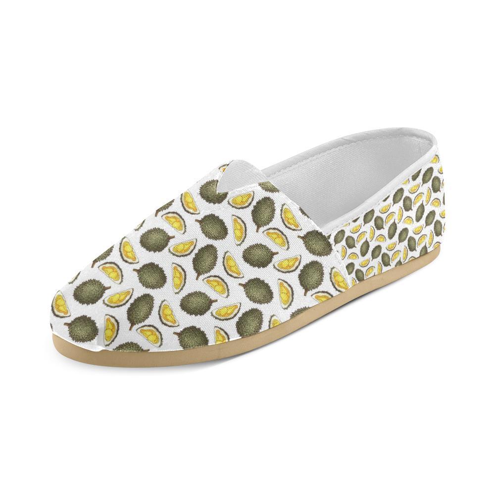 Durian Pattern Print Design DR03 Women Casual Shoes-JorJune.com