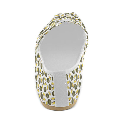 Durian Pattern Print Design DR03 Women Casual Shoes-JorJune.com