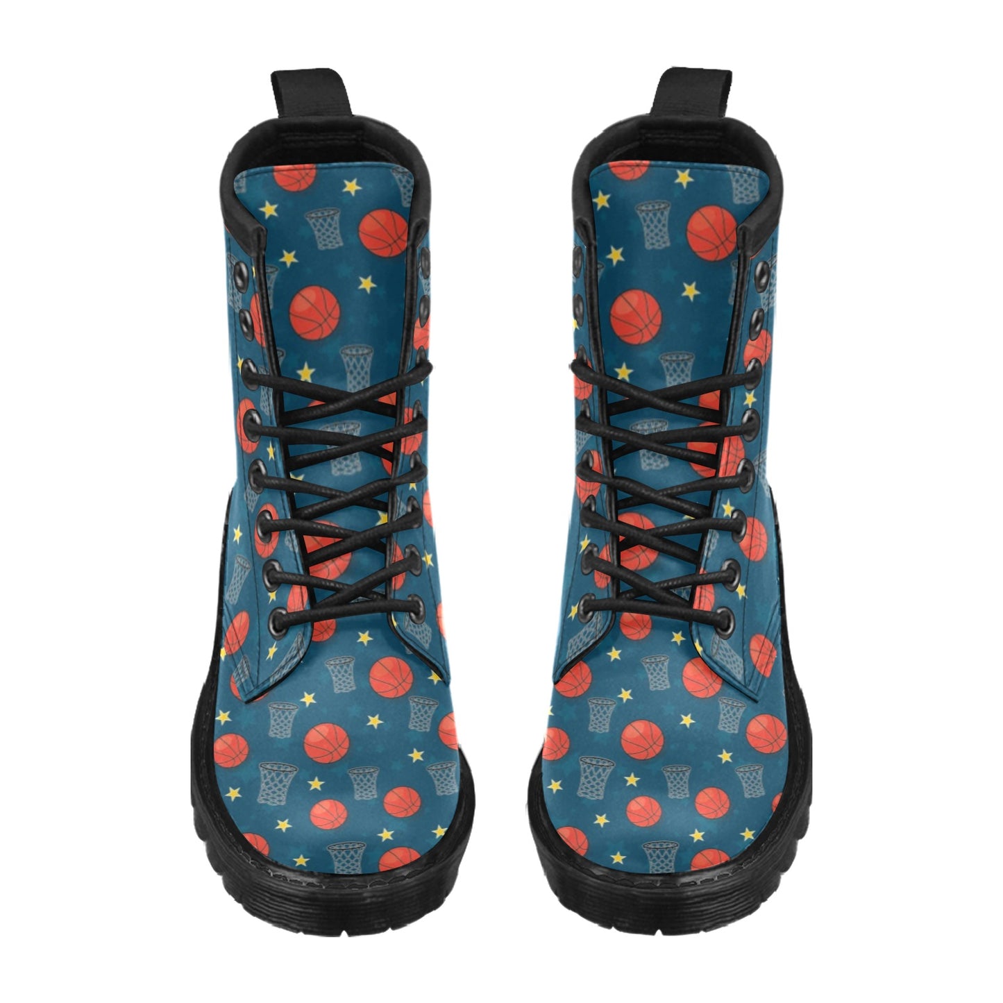 Basketball Classic Print Pattern Women's Boots
