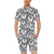 Angel Wings Pattern Design Themed Print Men's Romper