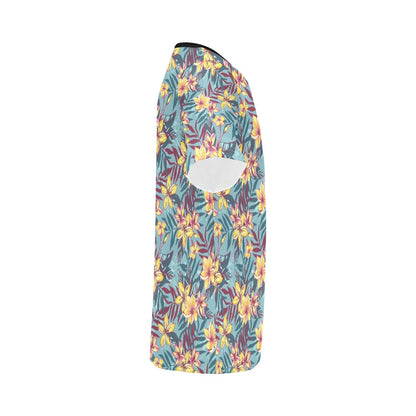 Summer Floral Print Design LKS304 Men's All Over Print T-shirt