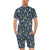 Eiffel Tower Star Print Men's Romper