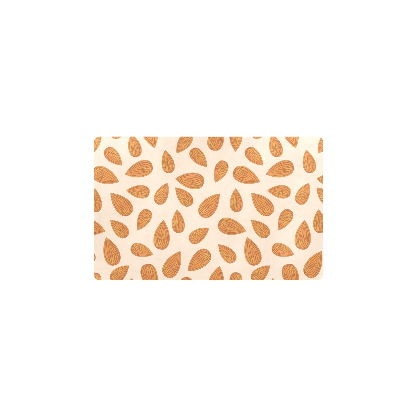 Almond Pattern Print Design 03 Kitchen Mat