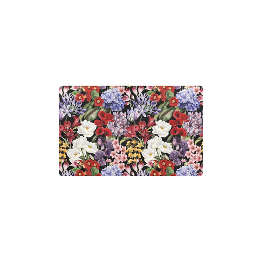 Summer Floral Pattern Print Design SF04 Kitchen Mat