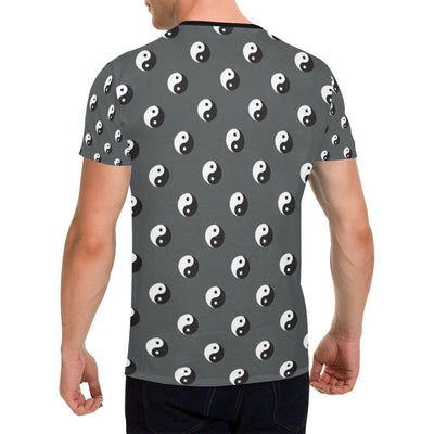 Yin Yang Print Design LKS303 Men's All Over Print T-shirt