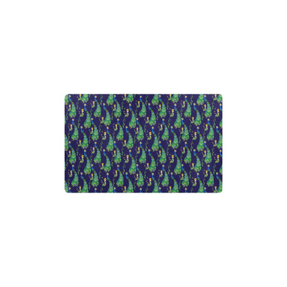 Peacock Art Design Print Kitchen Mat