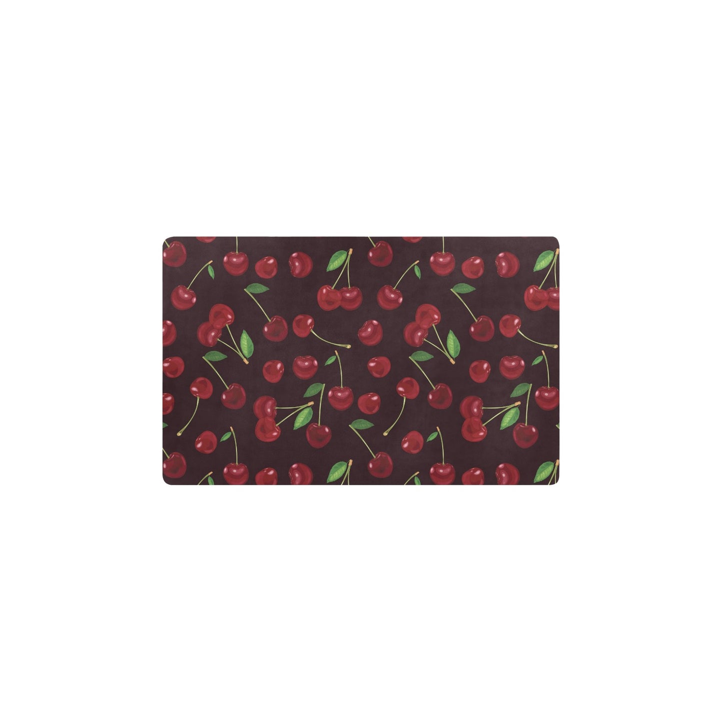 Cherry Fresh Pattern Kitchen Mat
