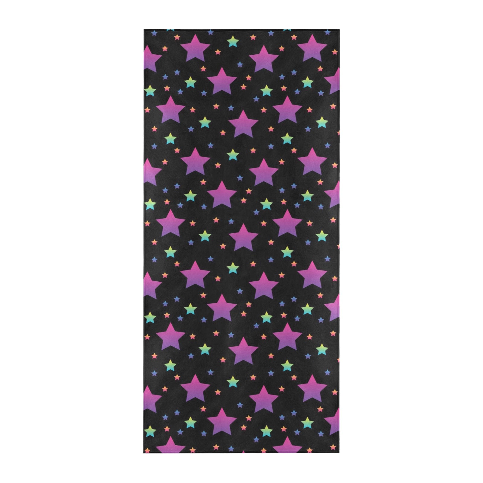 Star Print Design LKS305 Beach Towel 32" x 71"