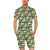 Camouflage Dinosaur Pattern Print Design 03 Men's Romper