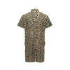 Cheetah Pattern Print Design 02 Men's Romper