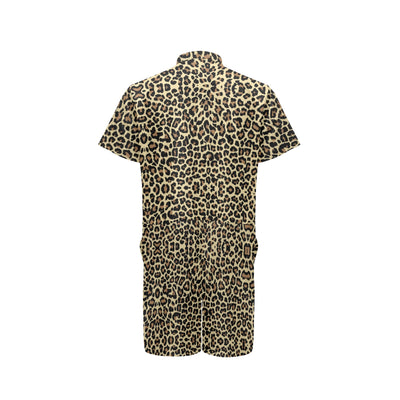 Cheetah Pattern Print Design 02 Men's Romper