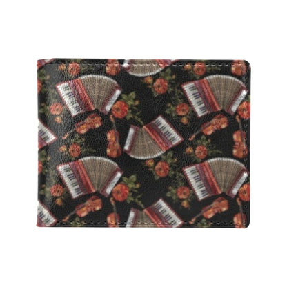 Accordion Print Design LKS403 Men's ID Card Wallet