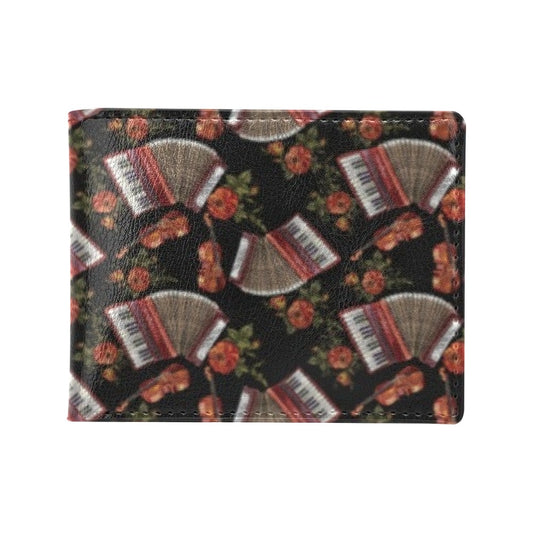 Accordion Print Design LKS403 Men's ID Card Wallet
