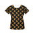Tiger Head Print Design LKS306 Women's  T-shirt