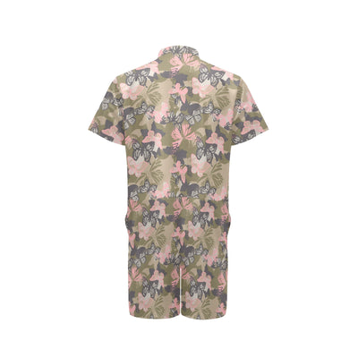 Butterfly camouflage Men's Romper