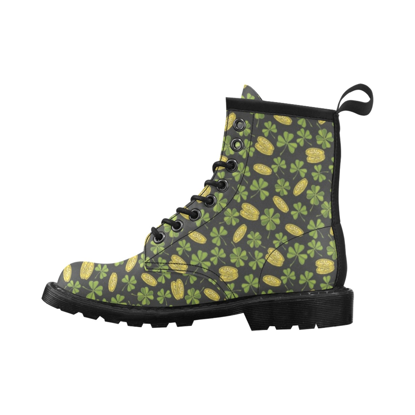 St Patricks Day Print Design LKS305 Women's Boots
