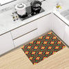 Kente Pattern Print Design 01 Kitchen Mat