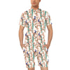 Cherry Blossom Peacock Men's Romper