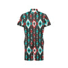 Native Pattern Print Design A08 Men's Romper