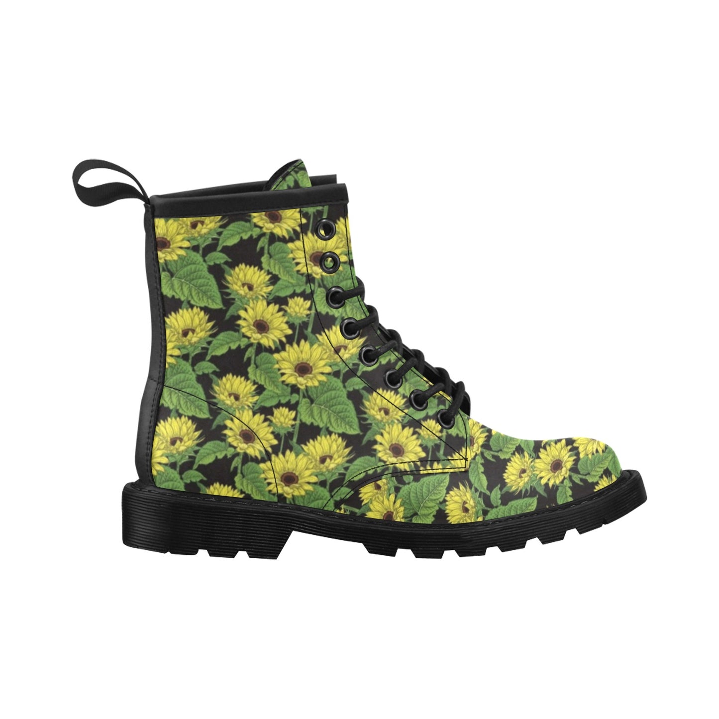 Sunflower Print Design LKS3010 Women's Boots