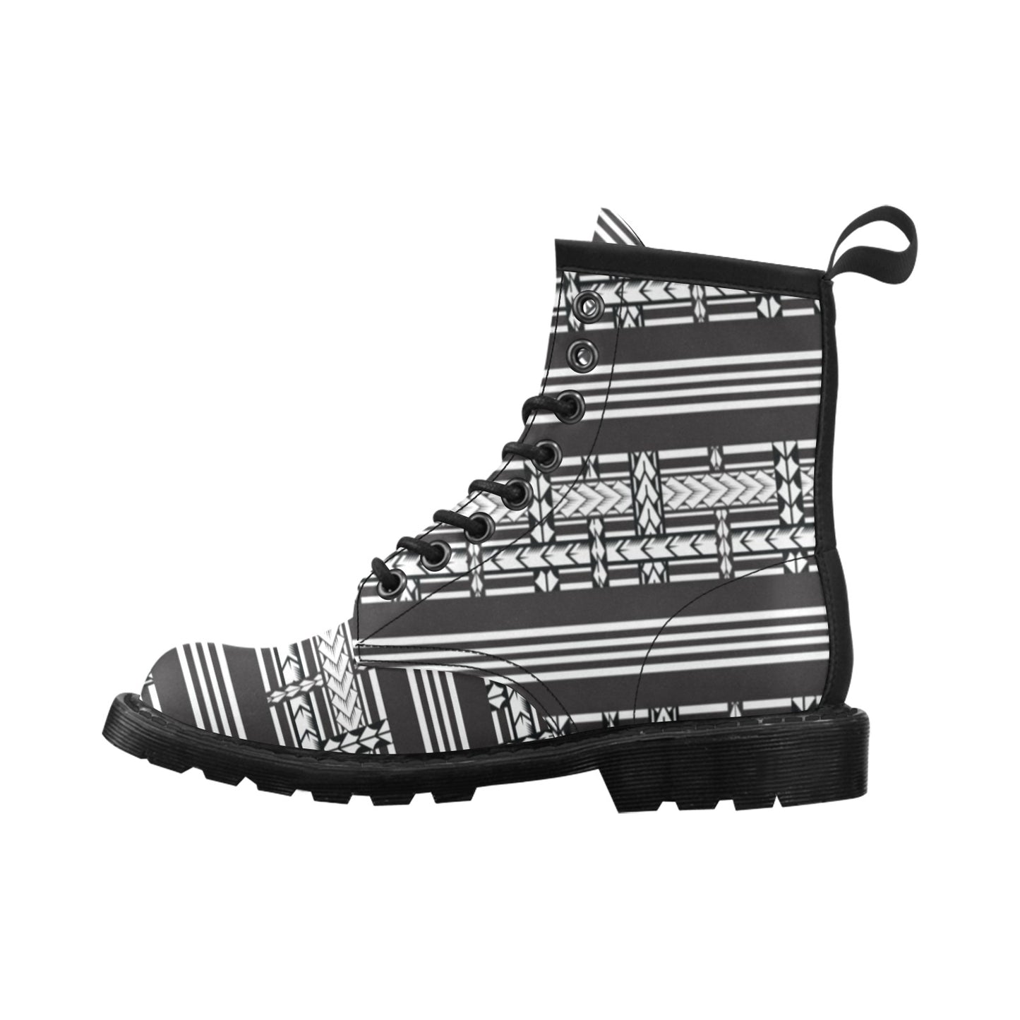 Samoan Tattoo Print Design LKS304 Women's Boots