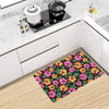 Hibiscus Pattern Print Design HB029 Kitchen Mat