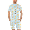 Angel Pattern Print Design 05 Men's Romper